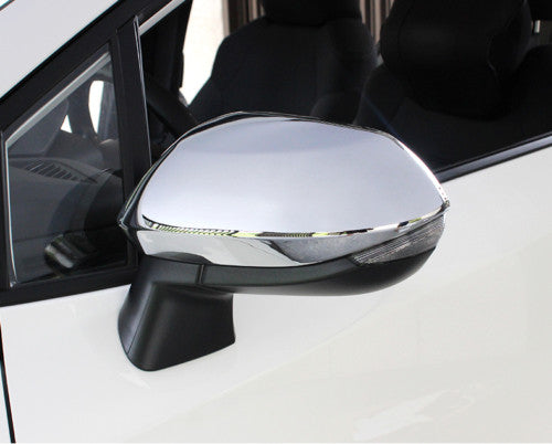 for Toyota for Corolla 2019-2023 Chrome Rearview Side Door Mirror Molding Cover Trim