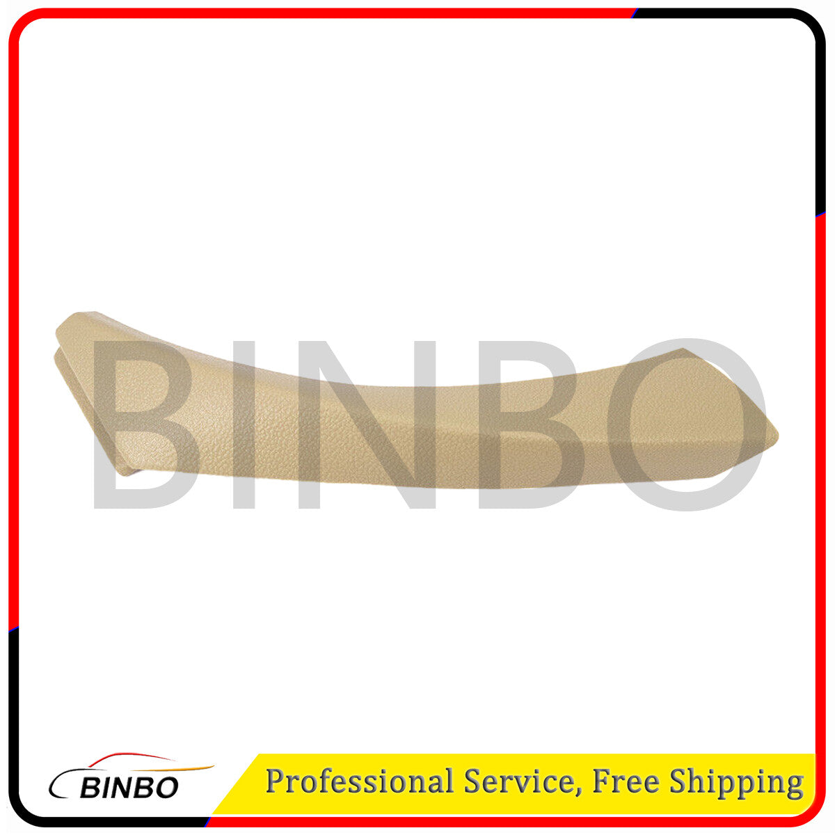 for BMW Interior Door Handle Pull Trim Cover Rear Driver Left Side E90 E91 Beige Q