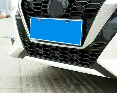 for Nissan Sentra 2020-2023 Gloss Black Front Bumper Lower Honeycomb Grille Trim