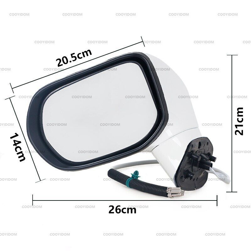 1 pair of Assy LED side mirrors, 5-pin, suitable for Honda for Civic FA1 FD1 FD2 2006-2011