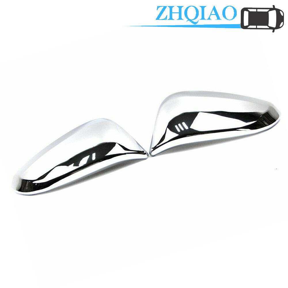Car Rearview Side Wing Mirror Cover ABS Chrome Trim Fits for Toyota RAV4 2013-2018