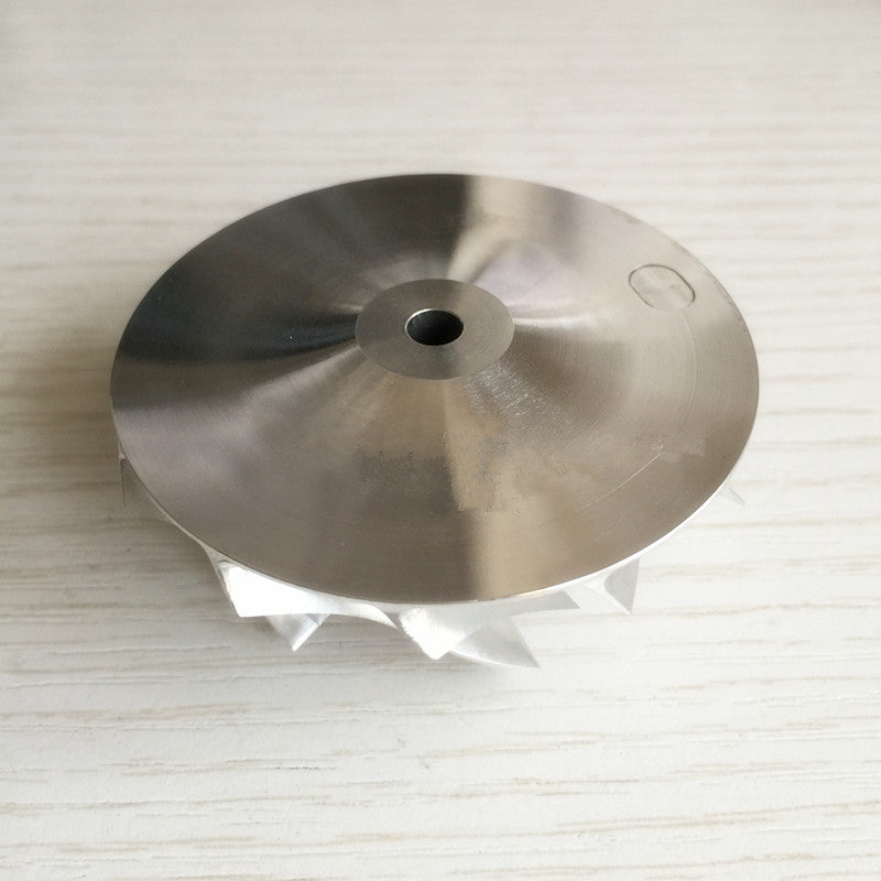 TD04HL 19T 46.02/58.00 mm 6+6 Blade 49189-X Turbine Billet Compressor Wheel