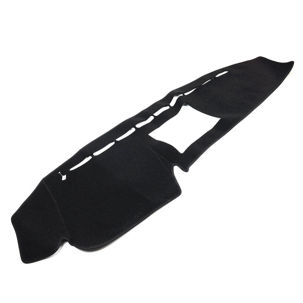 Polyester Car Dashmat Dash Cover Dashboard Mat Pad for Ford F150 2009-2014 Black