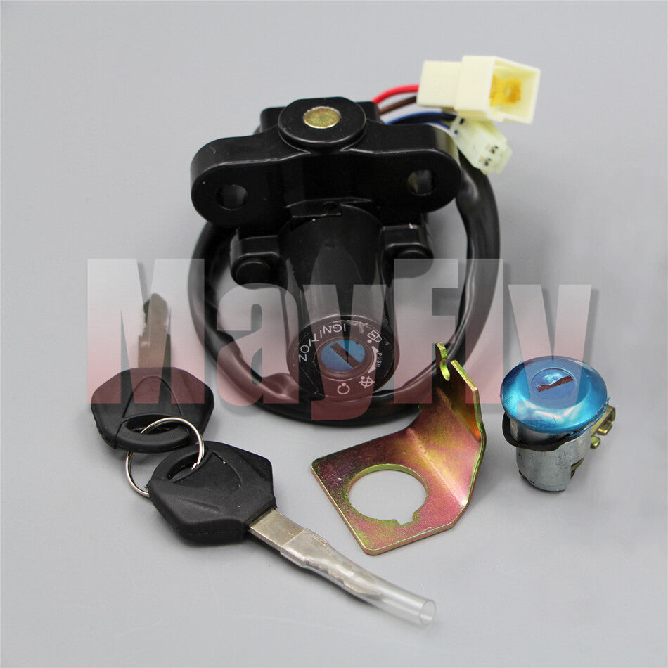Fit for Yamaha YZF R1 FJR1300 YZF-R6 Ignition Switch Lock Fuel Gas Cap Key Set