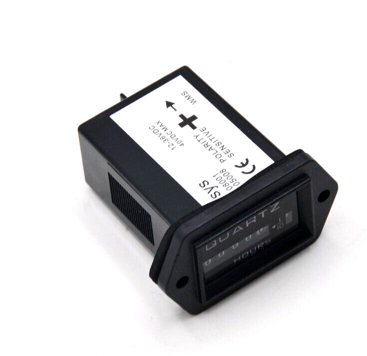 Meter Hourmeter Boat Lawn Tractor Engine GaugeDC12V -36V 12V 24V Quartz Hour