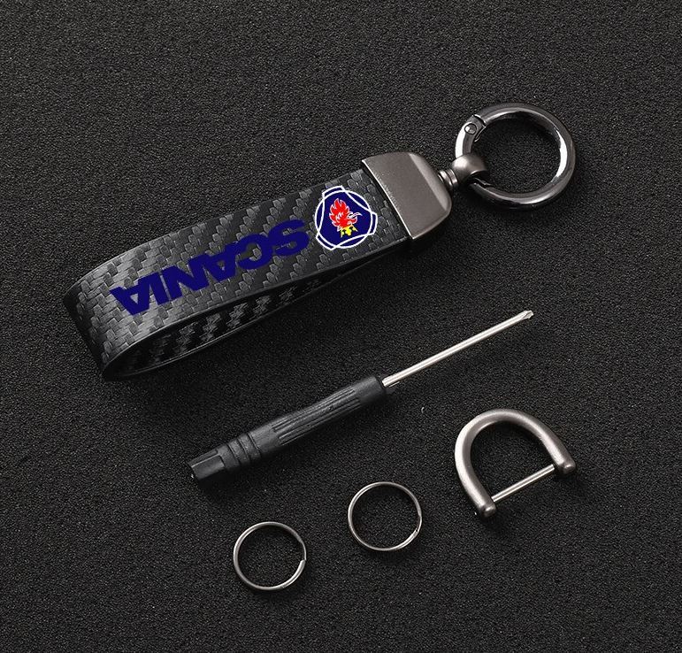 1 Piece Car Keychain Keyring Badge Lanyard Neck Strap for Scoop Sport- v