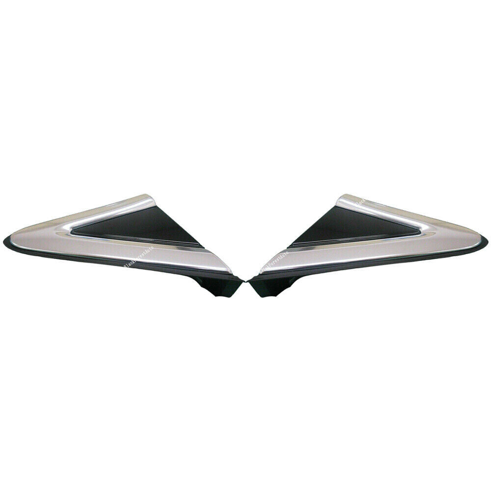 Pair Front Left Right Fender Molding Trim Part Fits 2013-2019 for Cadillac XTS
