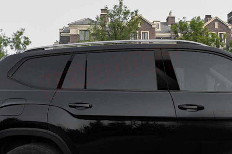 for Volkswagen Atlas 2021-2022 Glossy Black Door Window Frame Sill Molding Trim