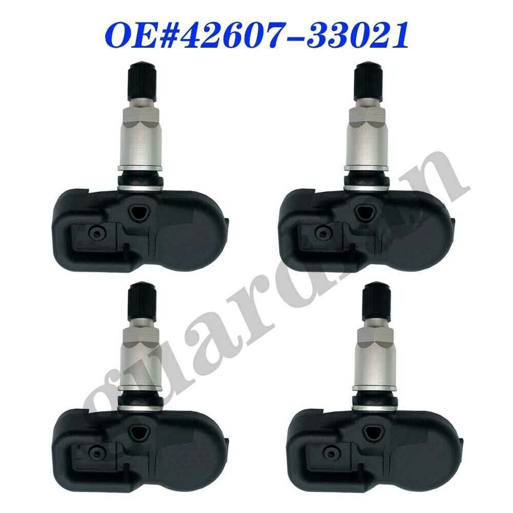 4-piece Tire Pressure Sensor PMV-107J TPMS Kit for Scion for Toyota for Lexus 42607-33021