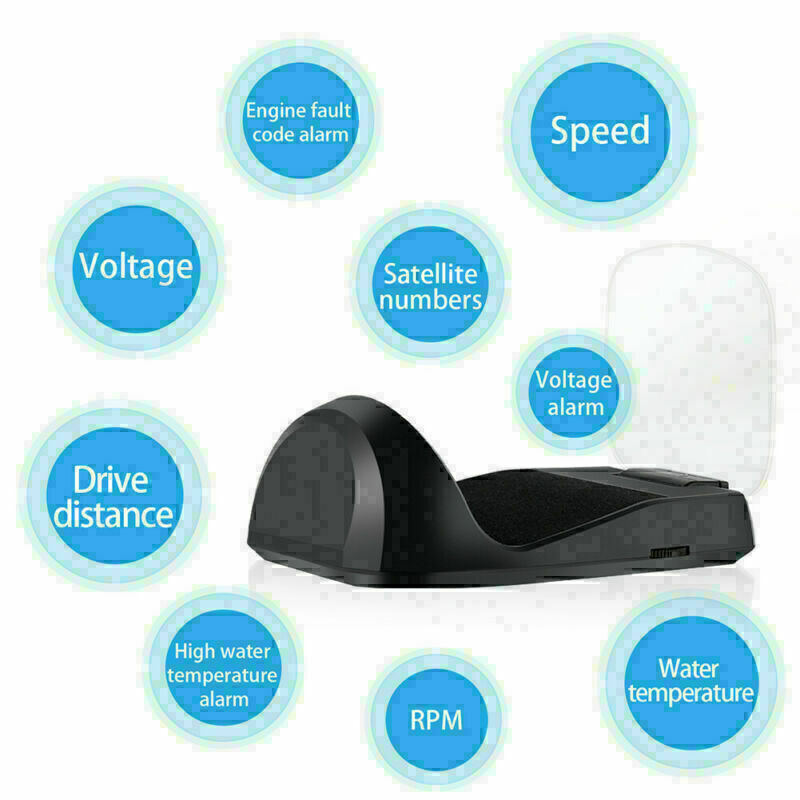 New LED Digital HUD OBD2 C700S Head Up Display Projection Overspeed Alerting Kit