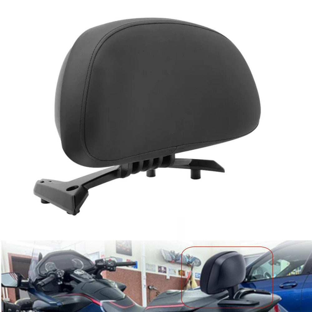 Rear passenger backrest cushion for Honda Gold Wing GL1800 F6B 2018-2024, Black. n