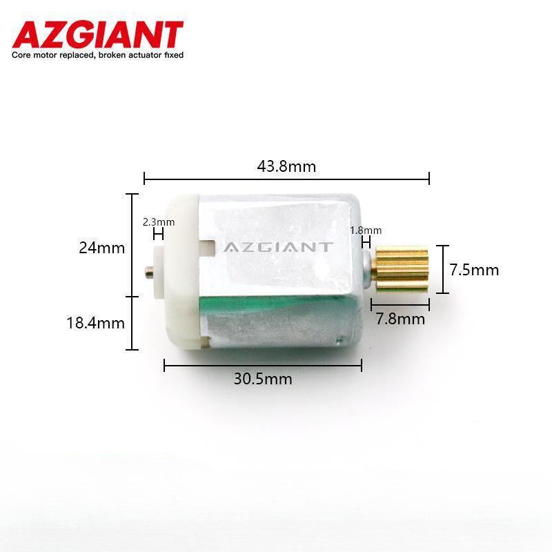 9-tooth FC-280SA-18165 motor suitable for Fiat Punto Mk2 door lock actuators manufactured between 1999 and 2005.