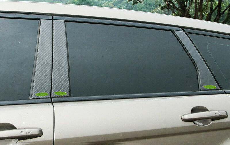 for Range Rover Evoque 2012-2019 Carbon Fiber Door Window BC Pillar Post Cover
