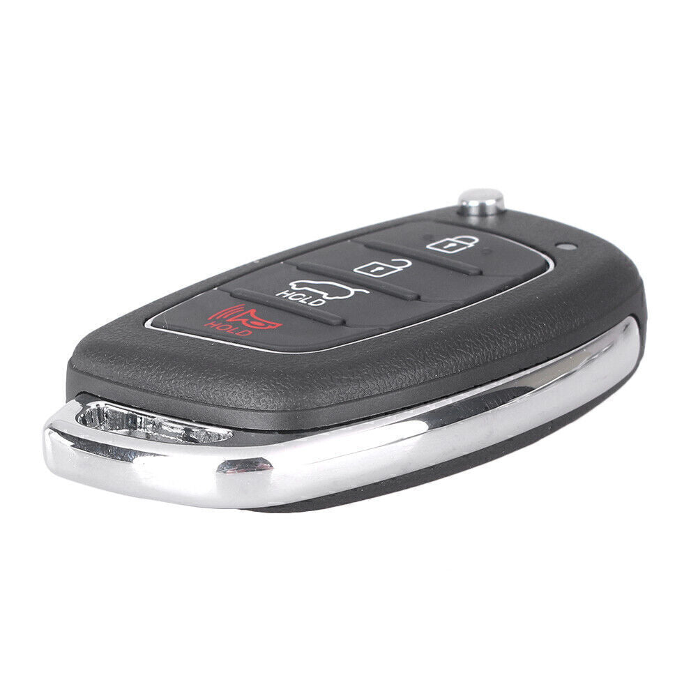Remote Car Key Fob Shell Case 4 Buttons for HYUNDAI Santa Fe (ix45) 2013 2014