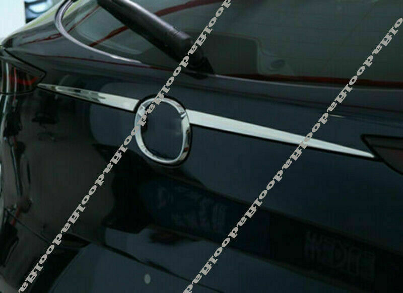 for Mazda CX-30 2020-2022 Chrome Rear Tail Trunk Molding Strips Trim Stainless