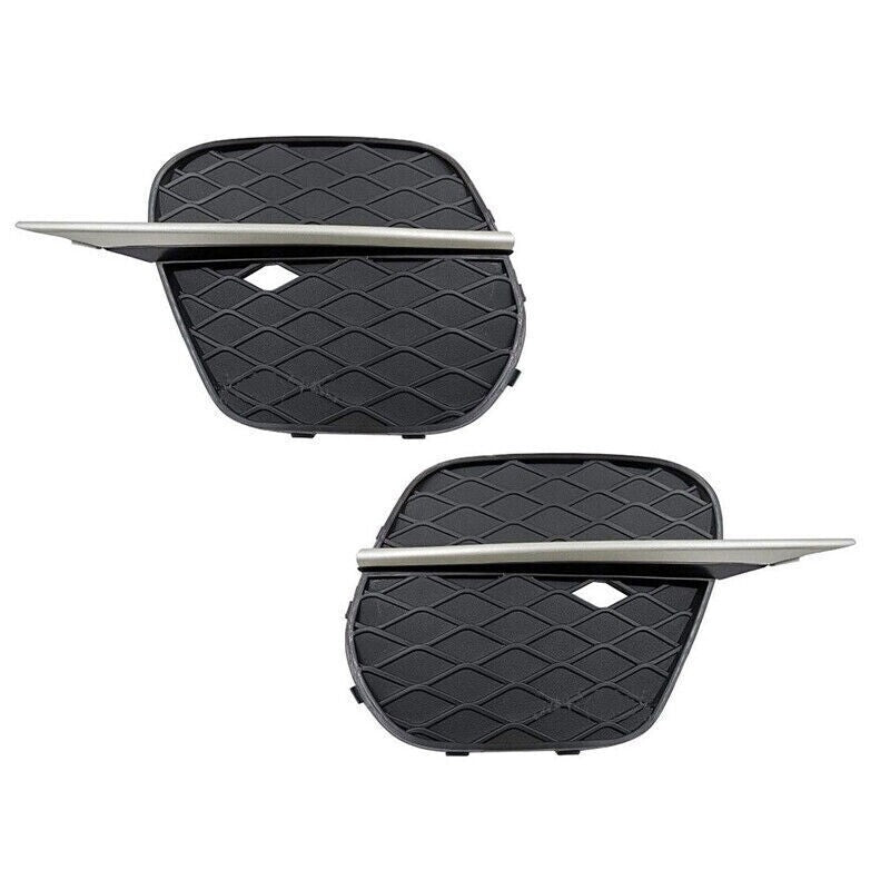 2 Fog Light Frames, Fog Light Covers, and Grilles for BMW X5 E70 LCI 2011-2013 Q