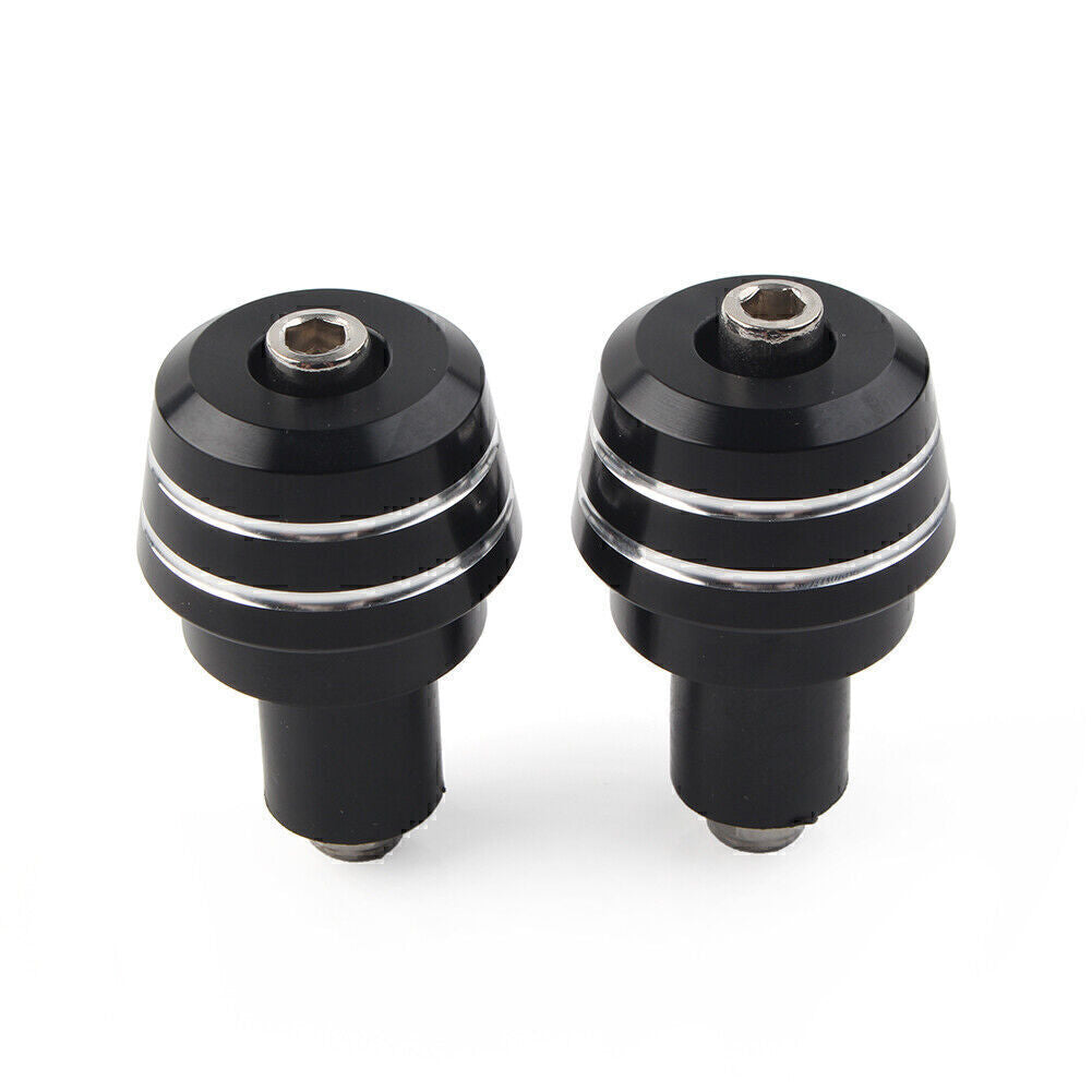 Fit for Yamaha NMAX 125 150 155 CNC Black Handle Bar Ends Vibration Reducing Plugs Q