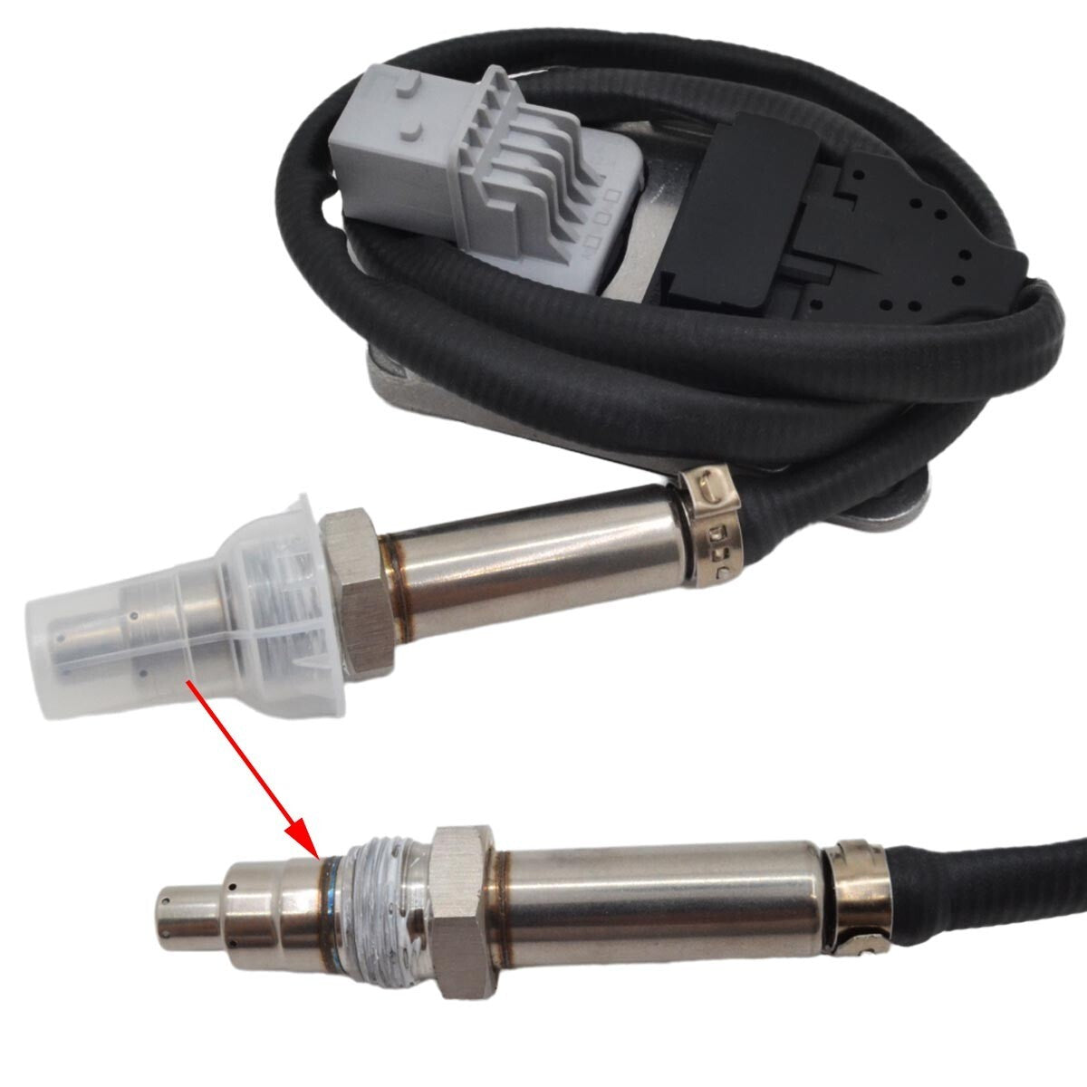 Nitrogen oxide sensor 5WK97403 A0101538128 compatible with DDE DD13 DD15 DD16 Q