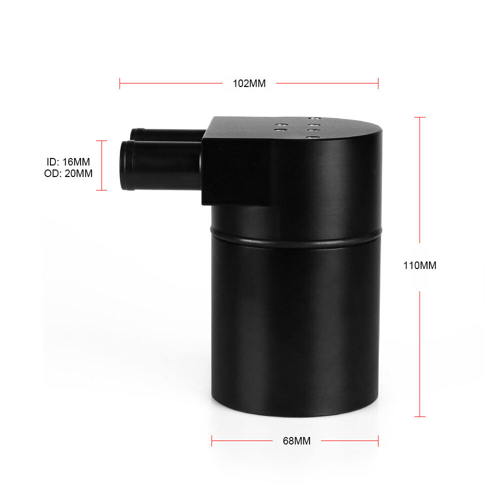 for BMW N54 335i 135i E90 E92 E82 2006-2010 Black Reservior Oil Catch Can Tank