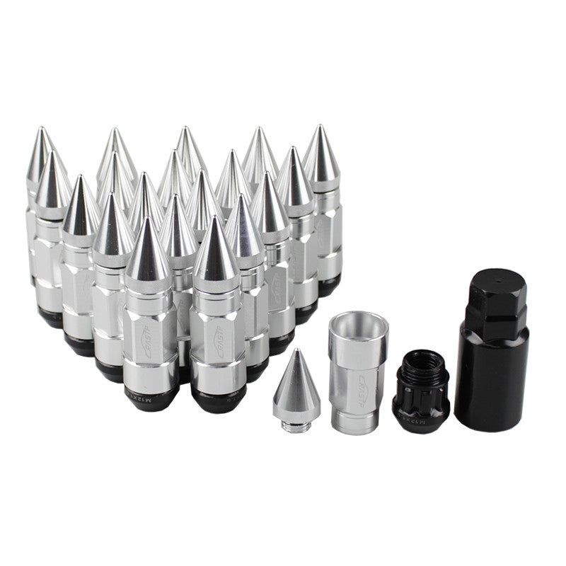 20Pcs Anti Theft Wheel Lug Nuts With Spike Extended M12x1.25/1.5 Q
