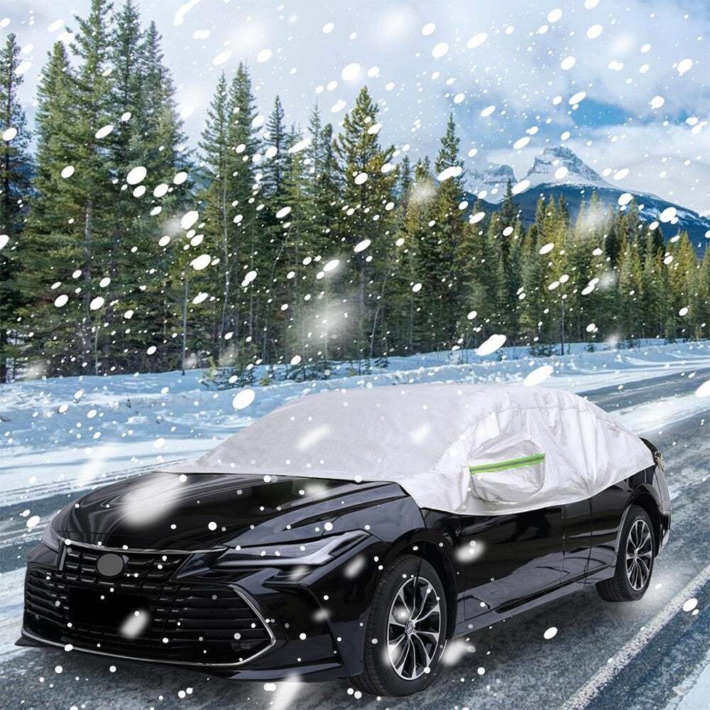 3.51.80.5m Universal CarHalf Cover Car Windshield Cover For All Season Anti-UV