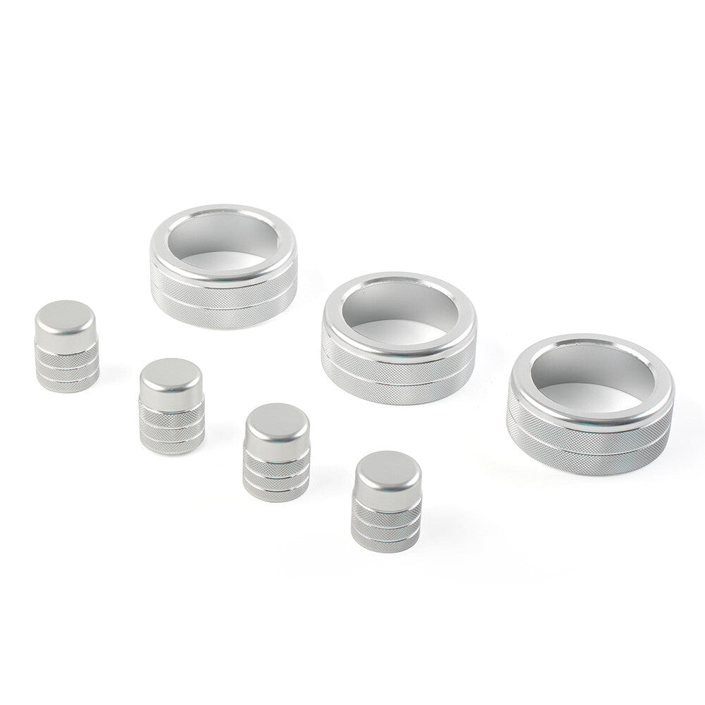 For CRV 2023-2024 Switch Knob Ring Cover Trim for Honda for Civic 11th 2022+ Silver
