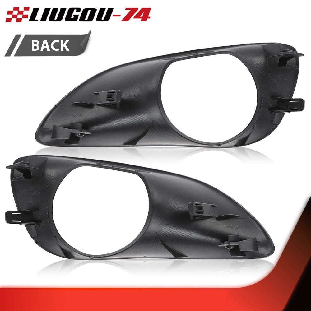 Suitable for Yaris Sedan 07-13 bumper fog lamp driving lamp cover decoration new product - v