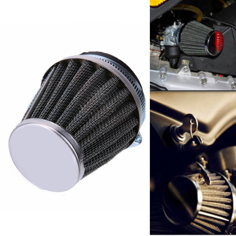39mm Practical Modified Dirt Bike Go Kart Motorcycle Air Intake Filter Cleaner v