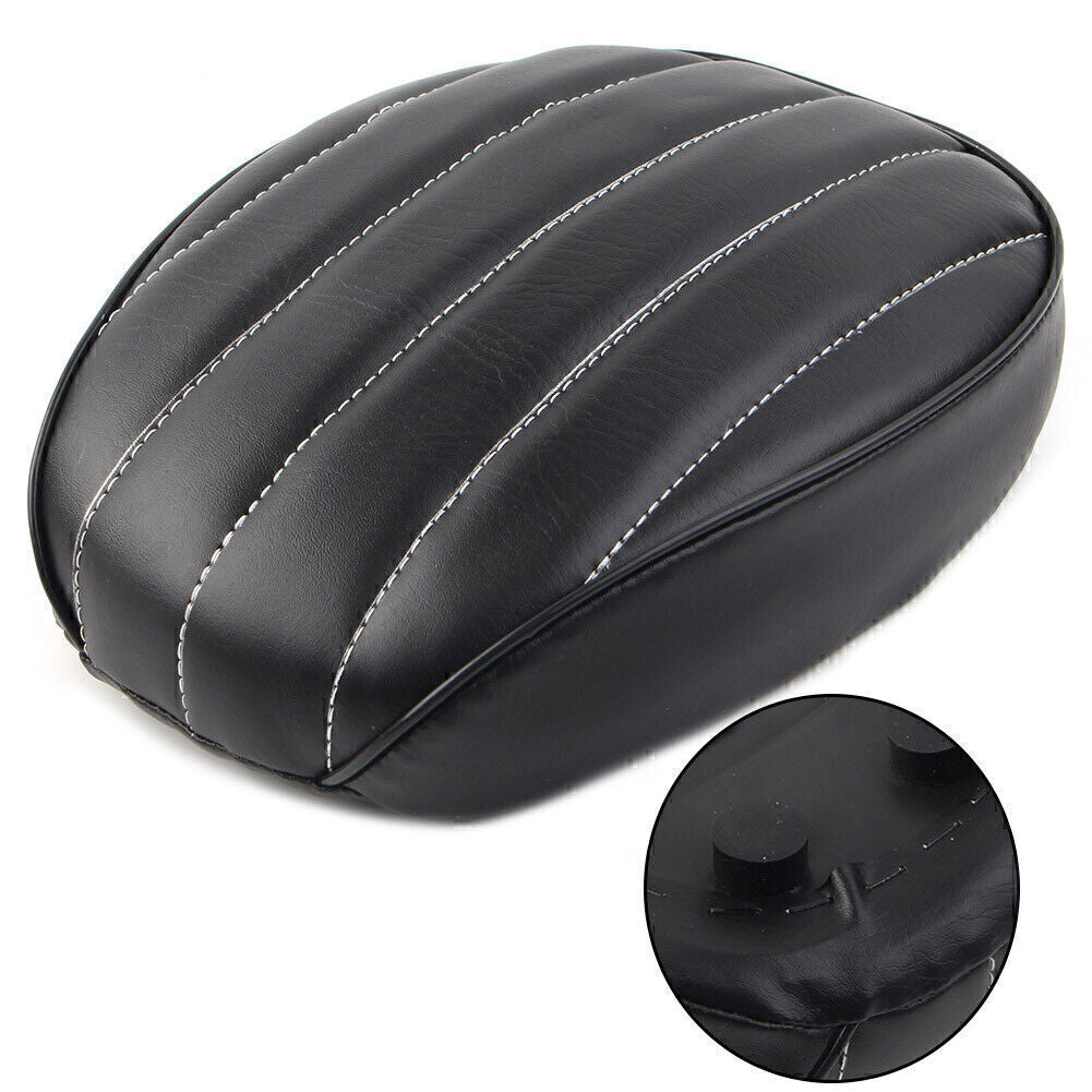 1x Rear Passenger Cushion Pillion for Seat Pad Fit for Harley X48 72 XL1200 Sportster