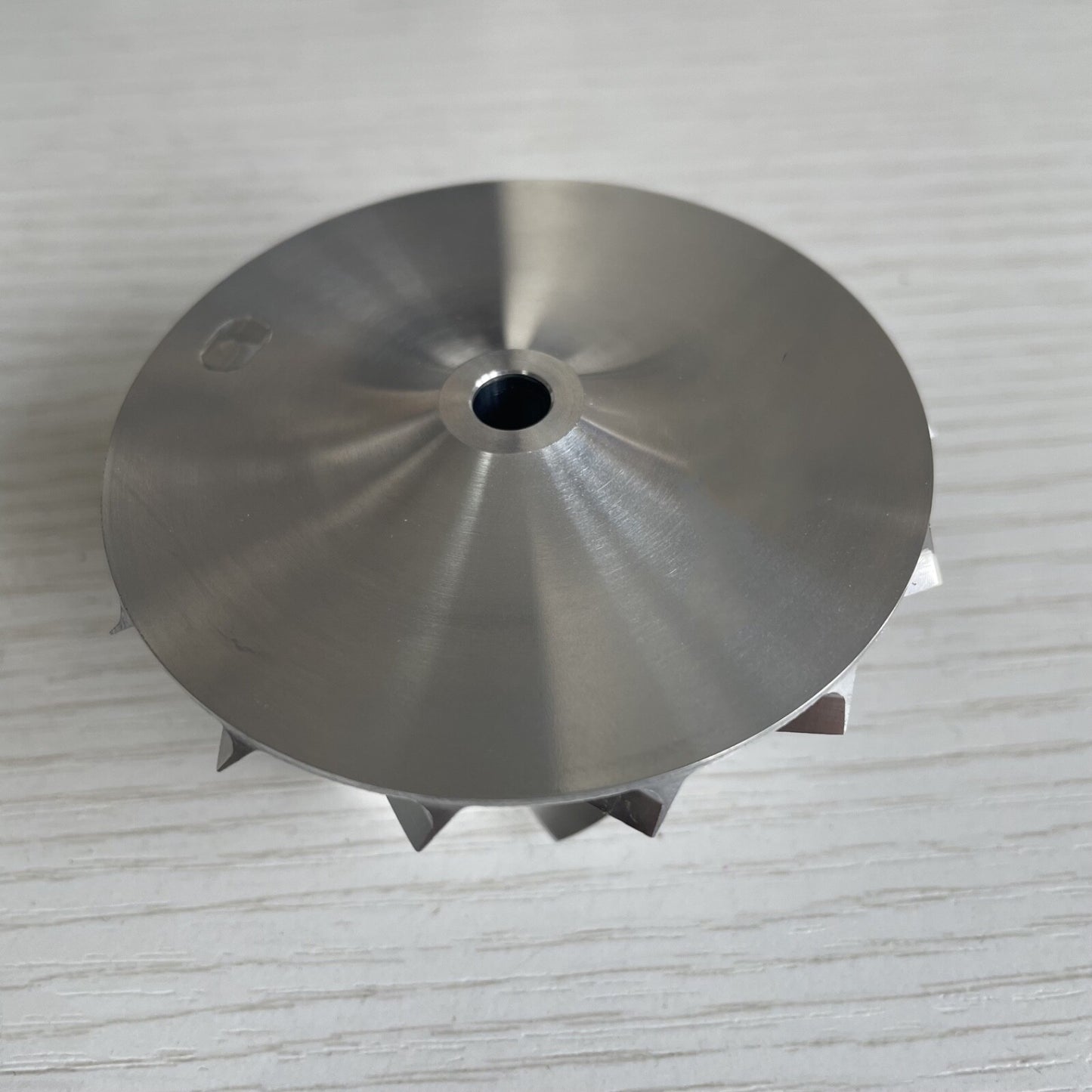TD05H 16G Reverse 48.30/68.01 mm 7+7 Blade Performance LEP Style Billet Wheel