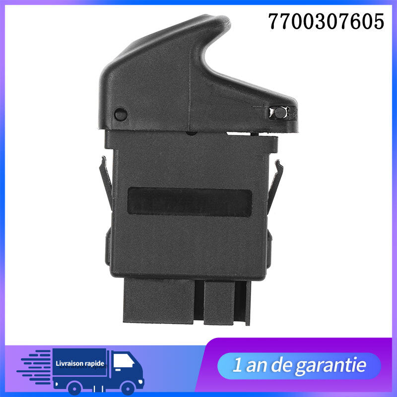 BOUTON DE LEVE VITRE pour CLIO 2 KANGOO MEGANE SCENIC = 8200090316 7700307605