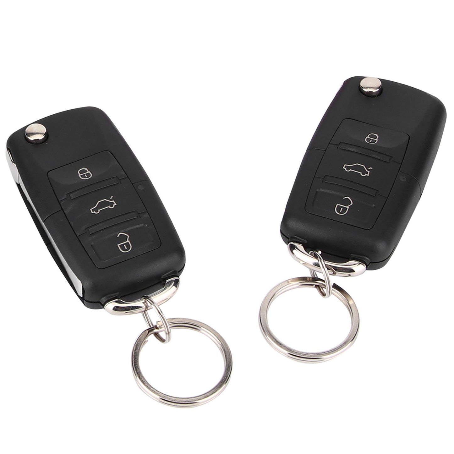 Universal Car Keyless Entry System With 2 Remote Control Auto Door Lock Vehicle Q