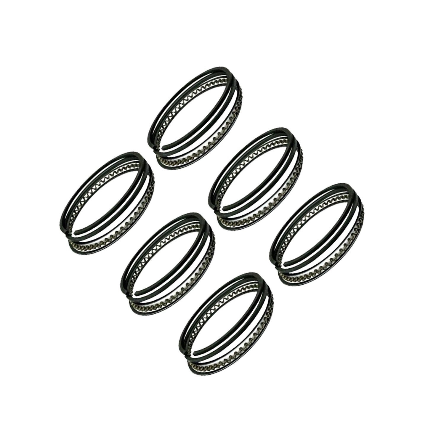 Pistol ring set for Maserati Ghibli for Levante Quattroporte 3.0L TT V6 engine F160