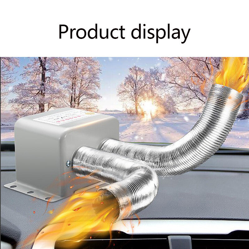 1PC 12V 1000W Dual Vent Car for Seat Dash Heater Heated Air Window Defroster v