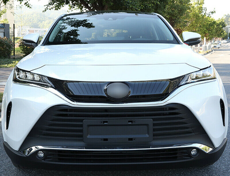 Glossy Black Front bumper Air Inlet Frame Cover Trim for Toyota Venza 2021-2023