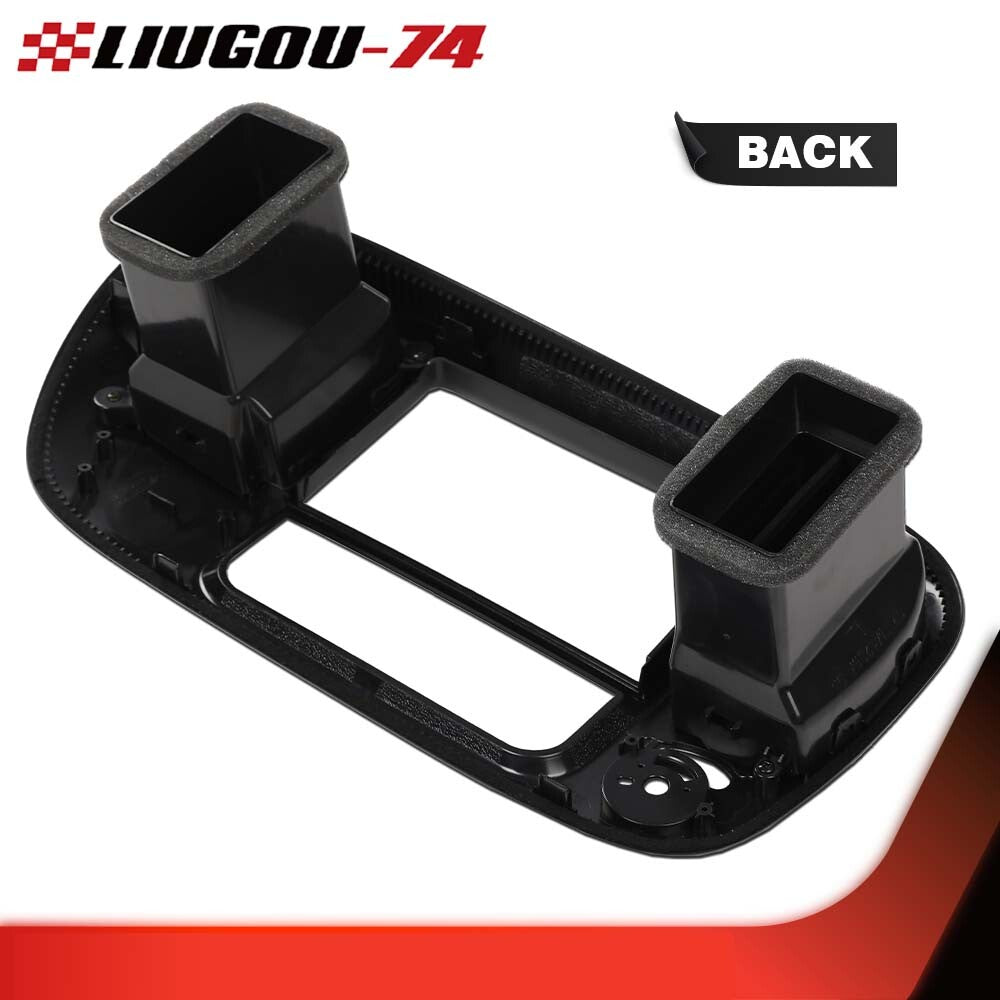 Center Dash Radio Surround Bezel Trim Panel Black Fits 2000 - 2003 for F150 - v
