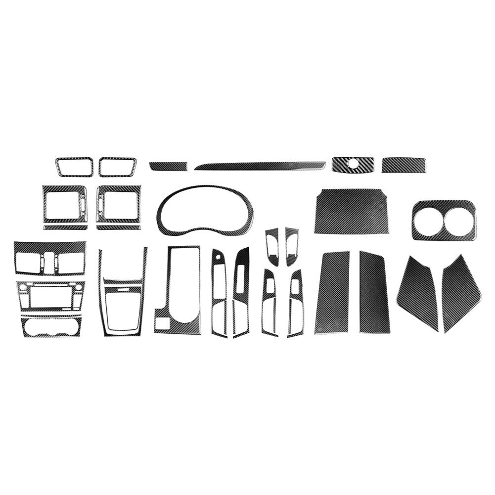 Carbon Fiber Full Set Interior Cover Trim Kit Fit for Subaru WRX STI 2015-2021