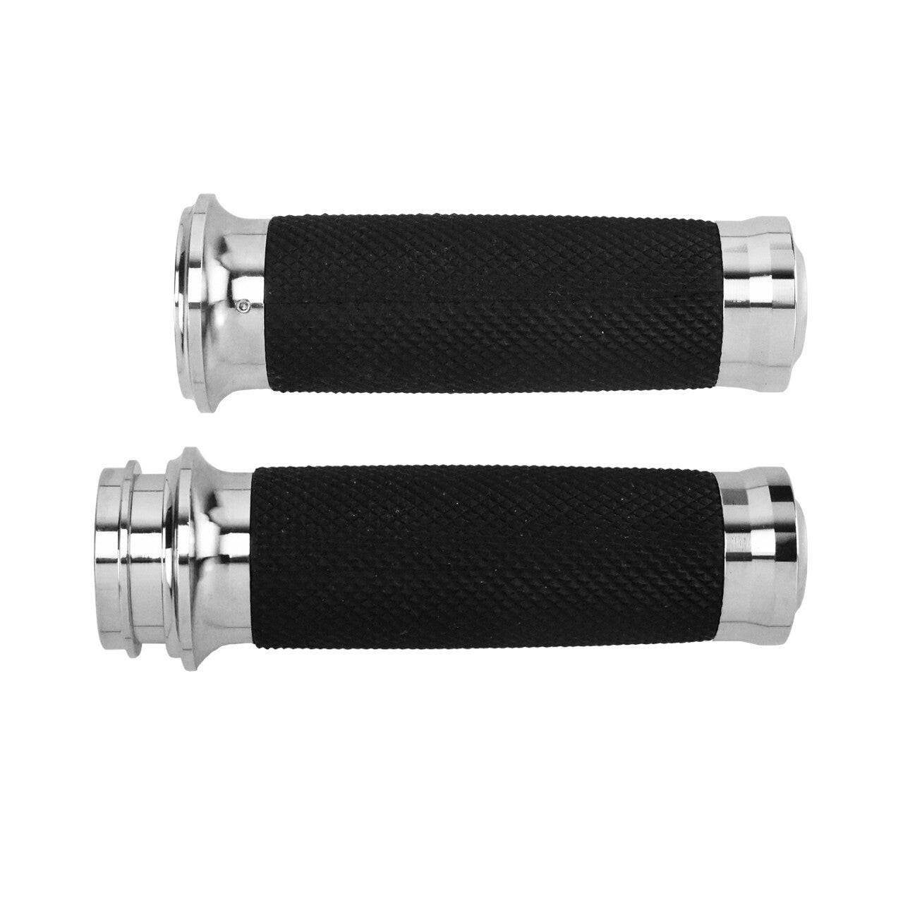 Chrome 1 Electronic Throttle Hand Grips for Harley Touring Electra Glide 08-23