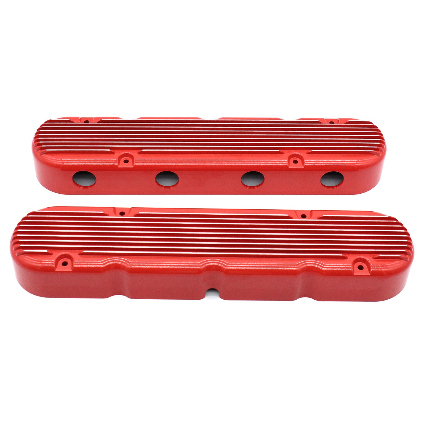 2pcs Gloss Red Valve Covers Fits For LS for Chevy LS1 LS2 LS3 LSX 241-184 12558948