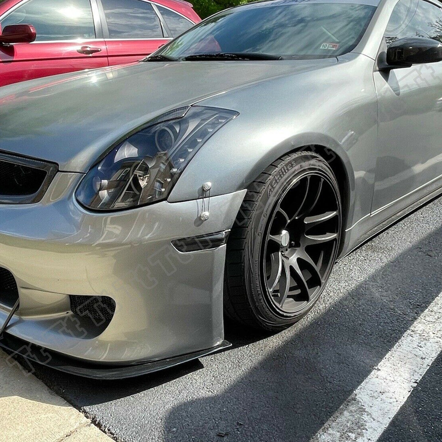 Suitable for 03-07 for INFINITI G35 2D Coupe Skyline V35 LED front marker light smoking- v