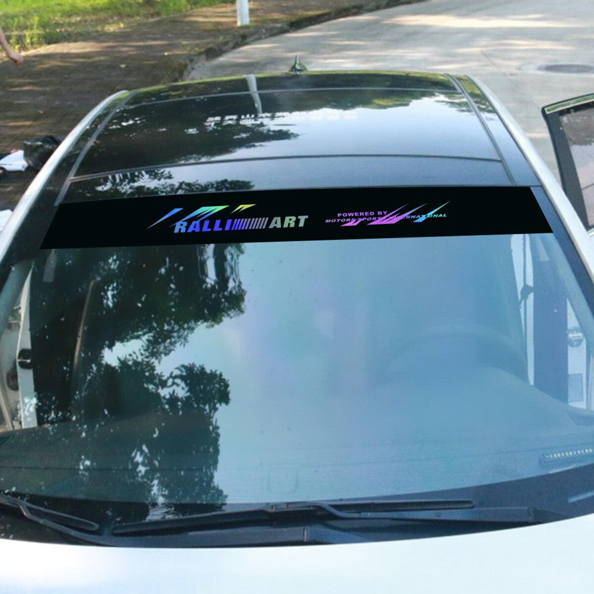 Car Sticker Front Window Windshield Top Decal Decor Vinyl Waterproof Accessories