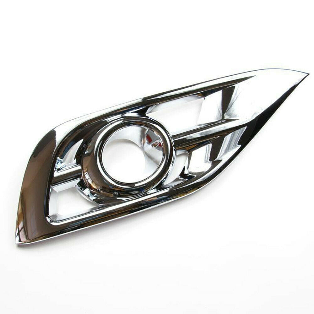 ABS Chrome Front Fog Light Lamp Cover Moulding Trim for Honda CRV CR-V 2012-2014