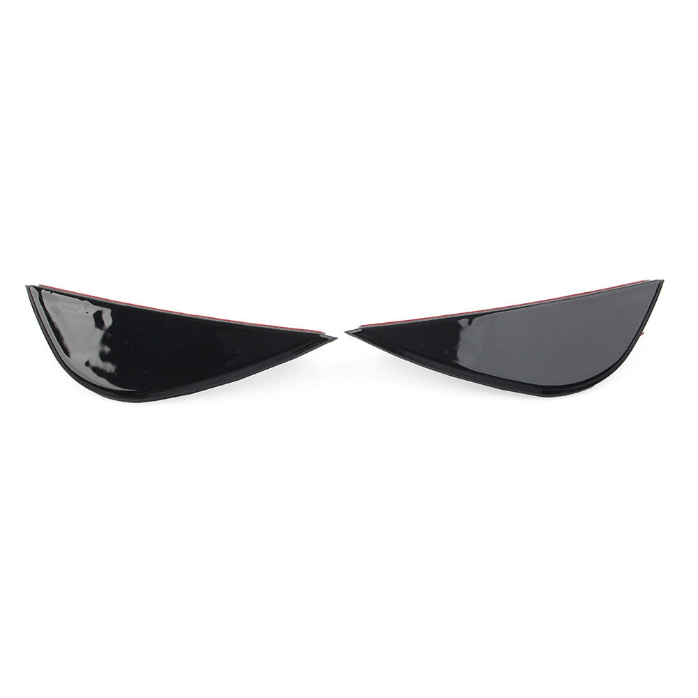 Bumper Lip Splitter Spoiler Side Canards Front for VW for Golf 6 MK6 GTI GTD 2008-13