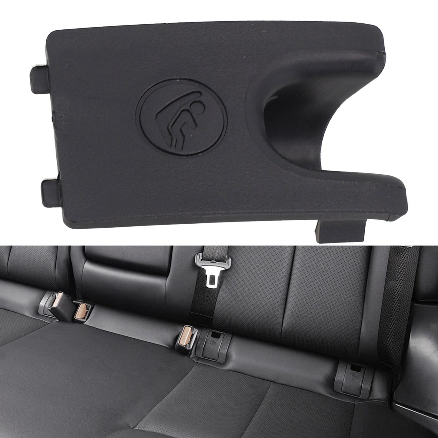 Black Car Rear Child for Seat Hook Anchor Cover Cap for for Camry for Avalon v