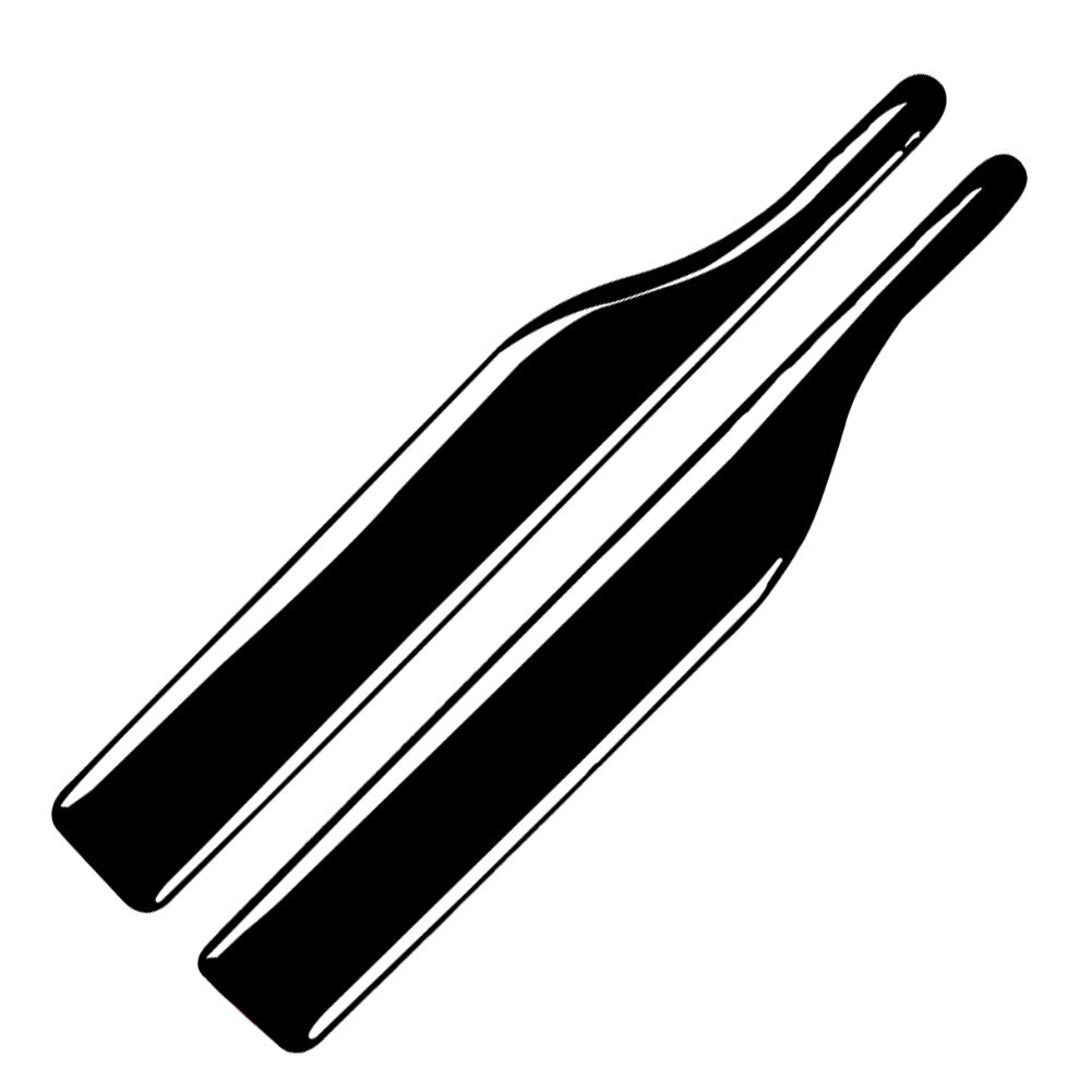 Universal Rearview Side Mirror Anti-collision Anti-rub Strip Protector Trim 2x