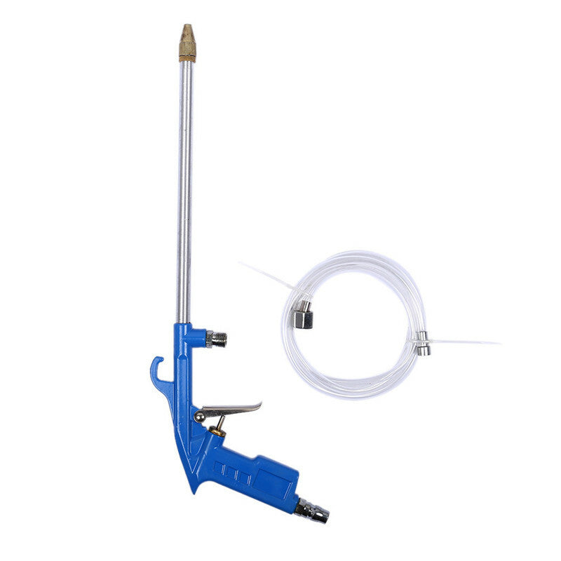 Car Pneumatic Clean Engine Oil Cleaner Care Pneumatic Cleaning Gun Tool Blue Kit
