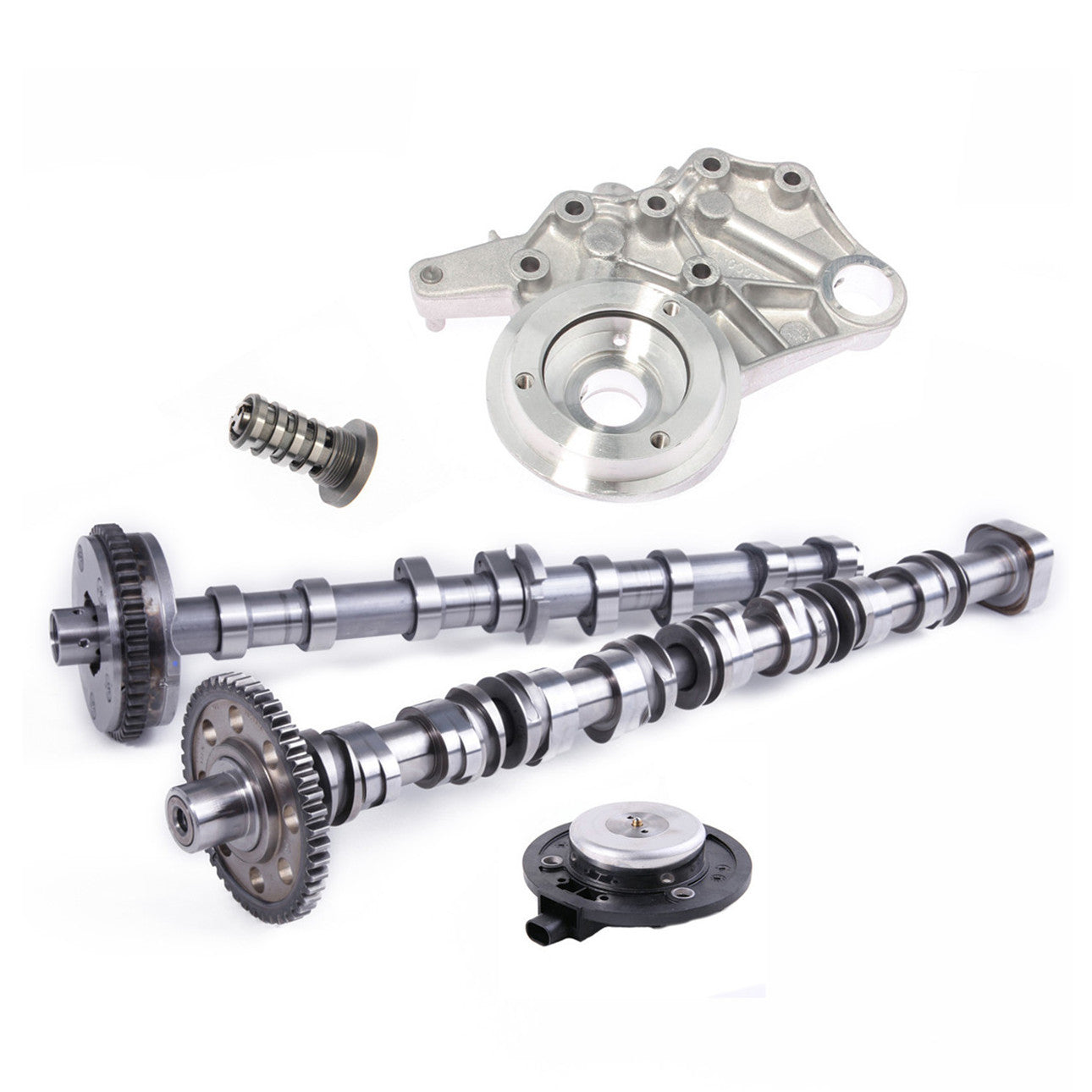 IntakeExhaust Camshaft Kit With Bracket for AUDI for A8 2.0T CHJA CAEB CAED CDNB