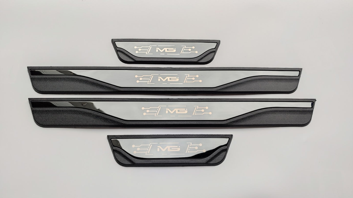 for MG for MG 4 2023 Car Accessories Door Sill Protector Cover Scuff Guard Protector