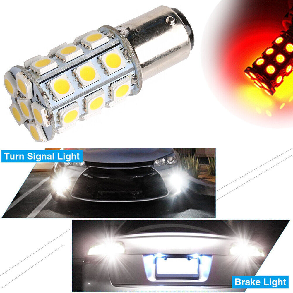 BA15D Side Marker Lamp SMD Blue/White/Red Lights Turn Signal Light Auto Car