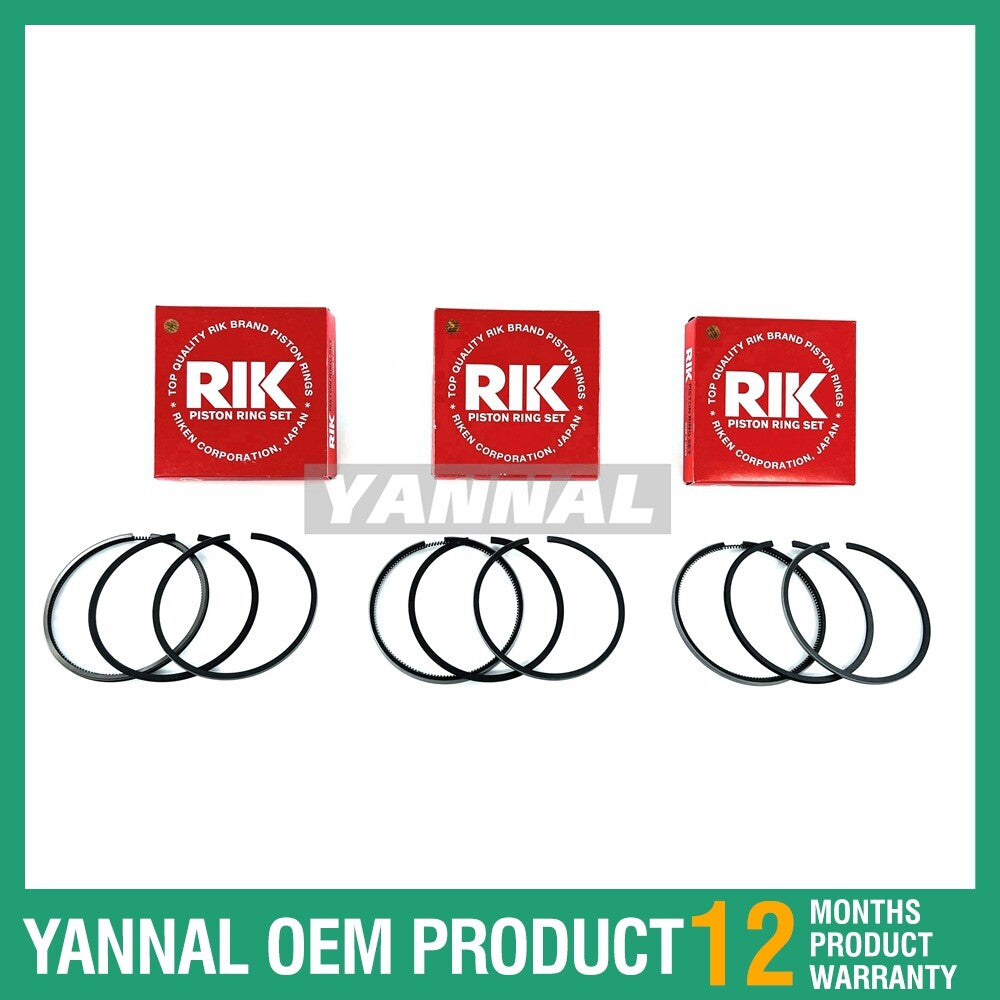 Suitable for K3C excavator engine parts - Piston ring kit